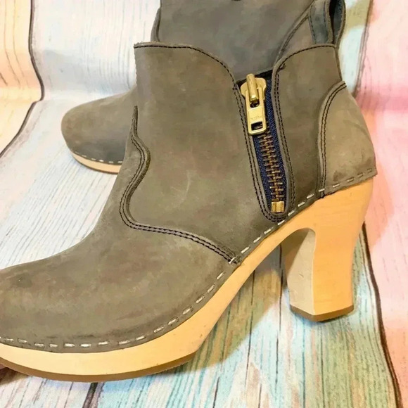 Toffel clog ankle high heel booties - Picture 4 of 13